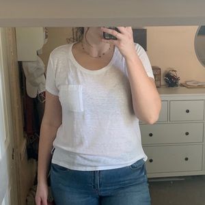 White shirt with pocket